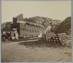Interior of Ft Sumter 1865 showing the Hot Shot Furnace.