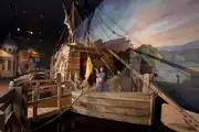 Keelboat exhibit