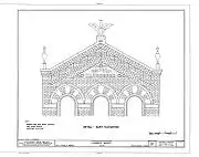 East elevation detail