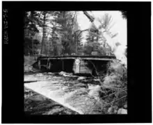 From north shore above the dam