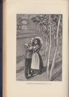 Cris slid an arm round his neck.