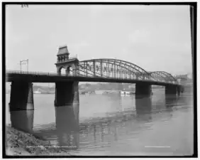 The bridge around 1900