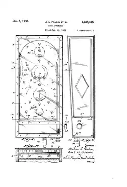 The U.S. Patent No. 1,938,495