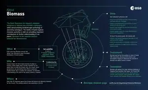 Overview of ESA's Biomass Earth Explorer satellite